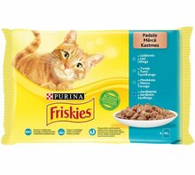 Konserv Purina Friskies kalaga kassidele, 4 x 85 g