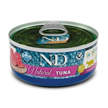 Märgtoit kassidele Farmina N&D Cat Natural Tuna, 70 g