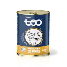 Märgtoit kassipoegadele Teo linnulihaga, 850 g