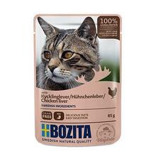 Bozita märgtoit kassipoegadele kanamaksatarretises, 85 g