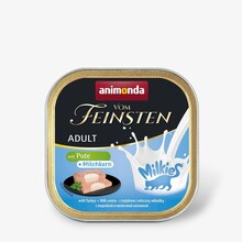 Kassi märgtoit Animonda Vom Feinsten kalkuni ja piimatäidisega, 100 g