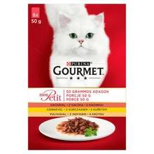 Märgtoit kassipoegadele Purina Gourmet Mon Petit Poultry Mix, 6 x 50 g