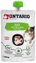 Maius kassidele Ontario Tasty Meat Paste Duck, 90 g
