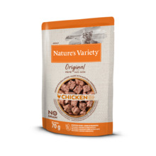 Märgtoit kassipoegadele Natures Variety Wet Original Adult Cat kanaga, 70 g