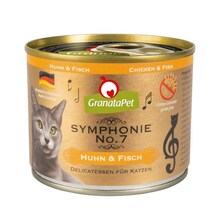 Märgtoit kassidele GranataPet Symphonie No.7 kanaliha ja kalaga, 200 g