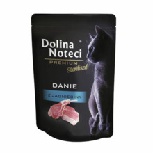Märgtoit kassipoegadele Dolina Noteci Premium Sterilised lambaliha, 85 g