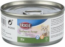 Kasside märgtoit Trixie supp kanaliha ja lõhega, 80 g