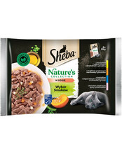 Märgtoit täiskasvanud kassidele Sheba Natures Collection, 13 x (4 x 85 g)