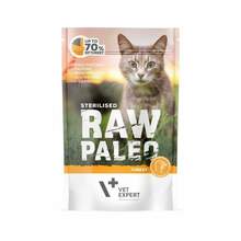 Konserv steriliseeritud kassidele Raw Paleo kalkuniga, 100g
