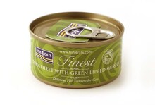 Märgtoit kassidele FISH4CATS Tuna fillet rohelise rannakarbiga, 70 g