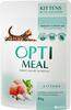 Konserv kassipoegadele Optimeal kanaga, 85 g