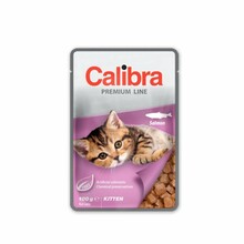 Märgtoit kassipoegadele Calibra Premium Kitten Salmon, 100 g