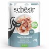 Märgtoit kassidele Agras Pet Foods SCHESIR tuunikala ja heigiga želees, 70 g