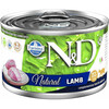 Kassi märgtoit Farmina N&D Cat Natural Lamb, 140 g