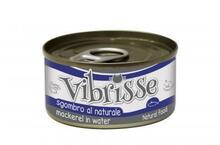 Konserv kassidele Vibrisse makrelliga, 70 g, 12 tk