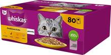 Märgtoit kassidele Whiskas Adult, 80 x 85 g