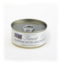 Märgtoit kassile Fish4Cats Sardine with Anchovy, 70 g