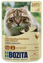 Kassikonserv Bozita kanatükid kastmes, 85 g