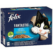 Märgtoit kassipoegadele Felix Fantastic Purina 12x85 g