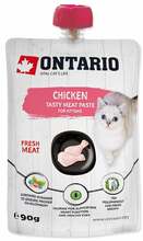 Märgtoit kassipoegadele Ontario Cat Kitten Chicken Fresh Meat Paste, 90 g