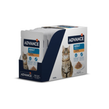Märgtoit kassidele Advance Wet Adult kanaga, 12 x 85 g