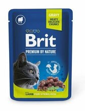 Konserv steriliseeritud kassidele Brit Premium Lamb, 100 g