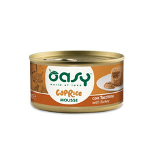 Paštett kassidele Oasy Caprice kalkunilihaga, 85 g