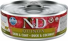 Märgtoit kassidele Farmina N&D Quinoa Duck & Coconut, 70 g