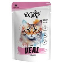 Märgtoit kassidele Tuftuf vasikalihaga, 300 g
