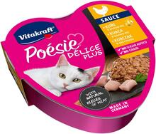 Kassitoit Vitakraft Poesie Delice Plus kanaga, 85 g