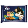 Märgtoit kassipoegadele Felix Fantastic Duo, 4 x 85 g