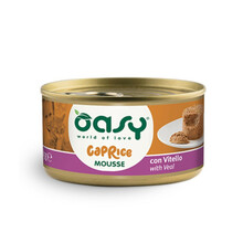 Oasy Caprice pasteet vasikalihaga kassidele, 85 g