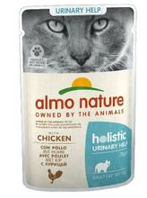 Kassi märgtoit Almo Nature Holistic Urinary Help kanaga, 70 g