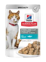 Konserv kassipoegadele Hill's Science Plan Sterilized Cat Young Adult forelliga, 12 x 85 g