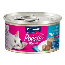 Märgtoit kassipoegadele Vitakraft Poesie mousse lõhega, 85 g
