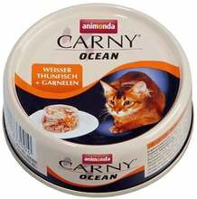 Animonda Carny Ocean kassikonserv valge tuunikala ja krevettidega, 80 g