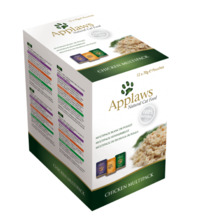 Konservtoidu komplekt kassipoegadele Applaws Chicken, 12x70g