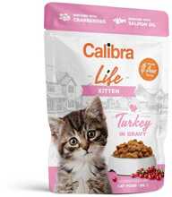 Märgtoit kassipoegadele Calibra Cat Life Kitten Turkey in Gravy, 85 g