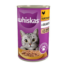 Kassikonserv Whiskas kanaga tarretises, 400g