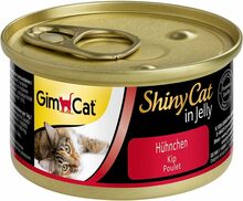 Märgtoit kassipoegadele GIMCAT Shiny Cat kanaga želees, 70 g