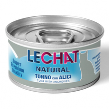 Kassikonserv LeChat Natural Tuna with Whitebait, 80 g