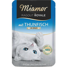 Miamor Ragout Royale tuunikalaga kassitoit želees, 100 g