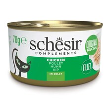 Märgtoit kassidele Agras Pet Foods SCHESIR kanaga želees, 70 g