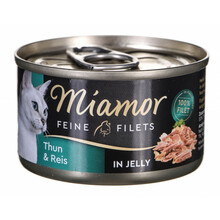 Märgtoit kassipoegadele Miamor tuunikala ja riisiga, 100 g
