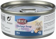 Märgtoit kassidele Trixie supp kanaliha ja krevettidega, 80 g