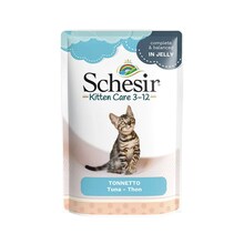 Märgtoit kassipoegadele Agras Pet Foods Schesir tuunikalaga, 85 g