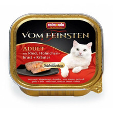 Animonda Vom Feinsten Pate veiseliha, kanarinna ja ürtidega, 100 g