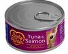 Konserv kassidele Lovely Hunter tuunikala ja lõhega, 85 g