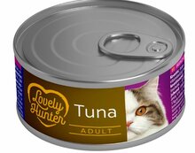 Konserv kassidele Lovely Hunter tuunikalaga, 85 g