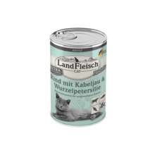 LandFleisch konserv kassidele veiseliha ja tursaga, 400 g